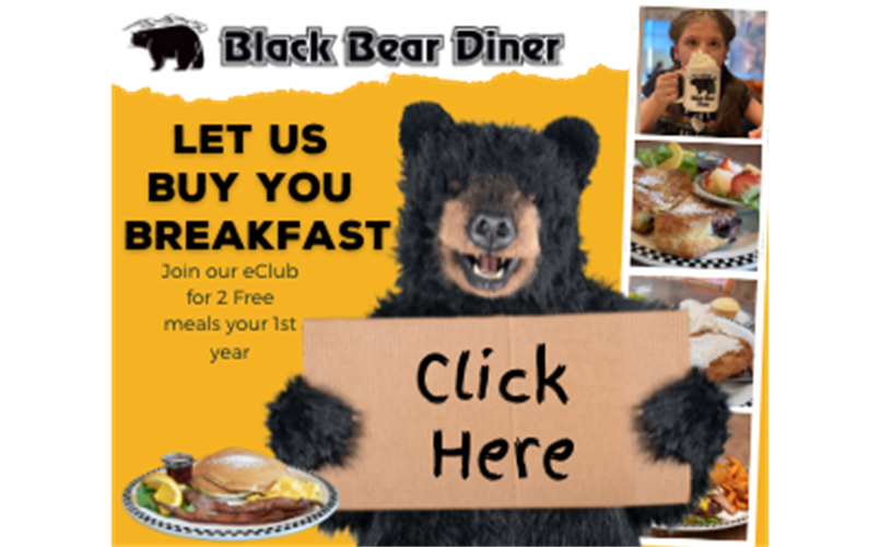 TRSLL thanks Black Bear Diner!